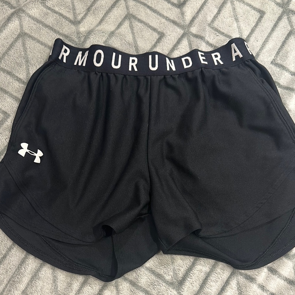 Under Armour Black Athletic Performance Shorts